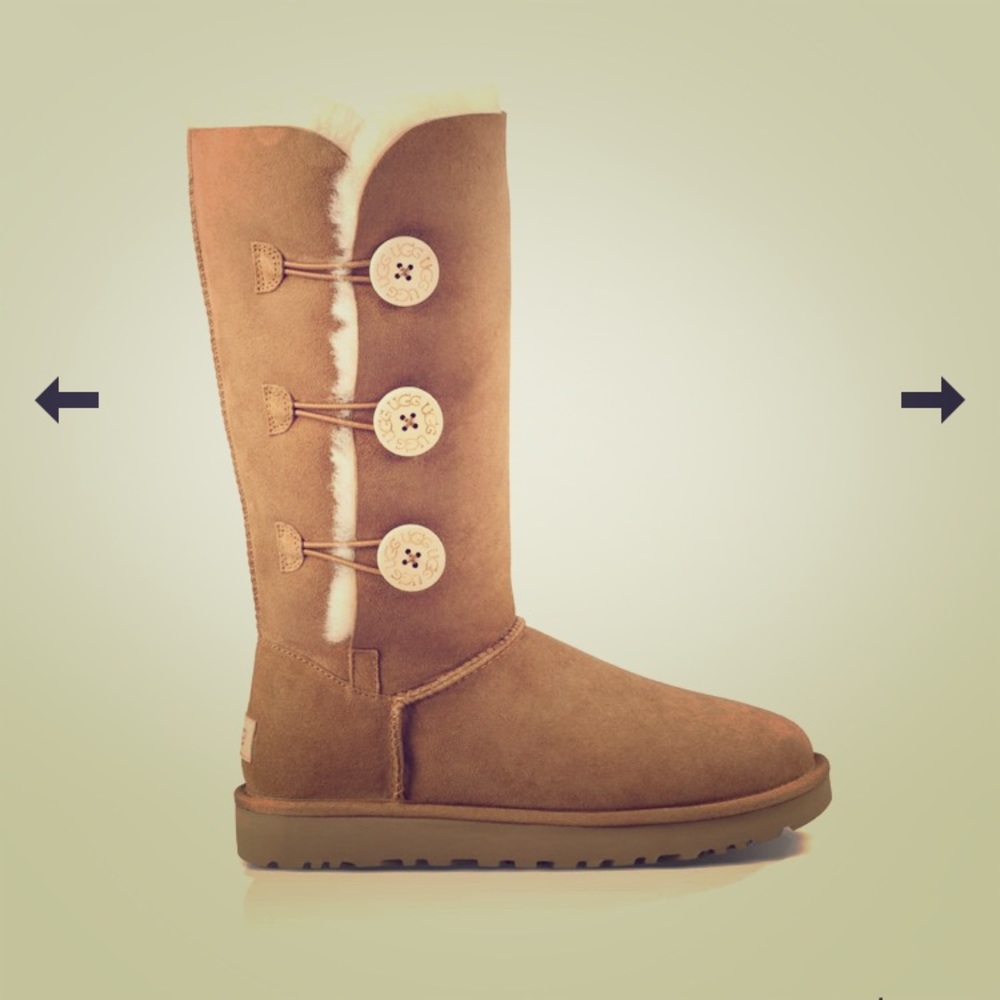 UGG tall Bailey Button Triplet Boot